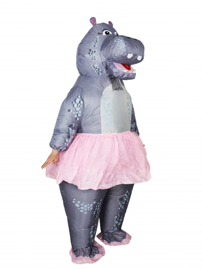 Надувной костюм Бегемот-1